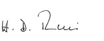 Signature Hans Dieter Pötsch (handwriting)